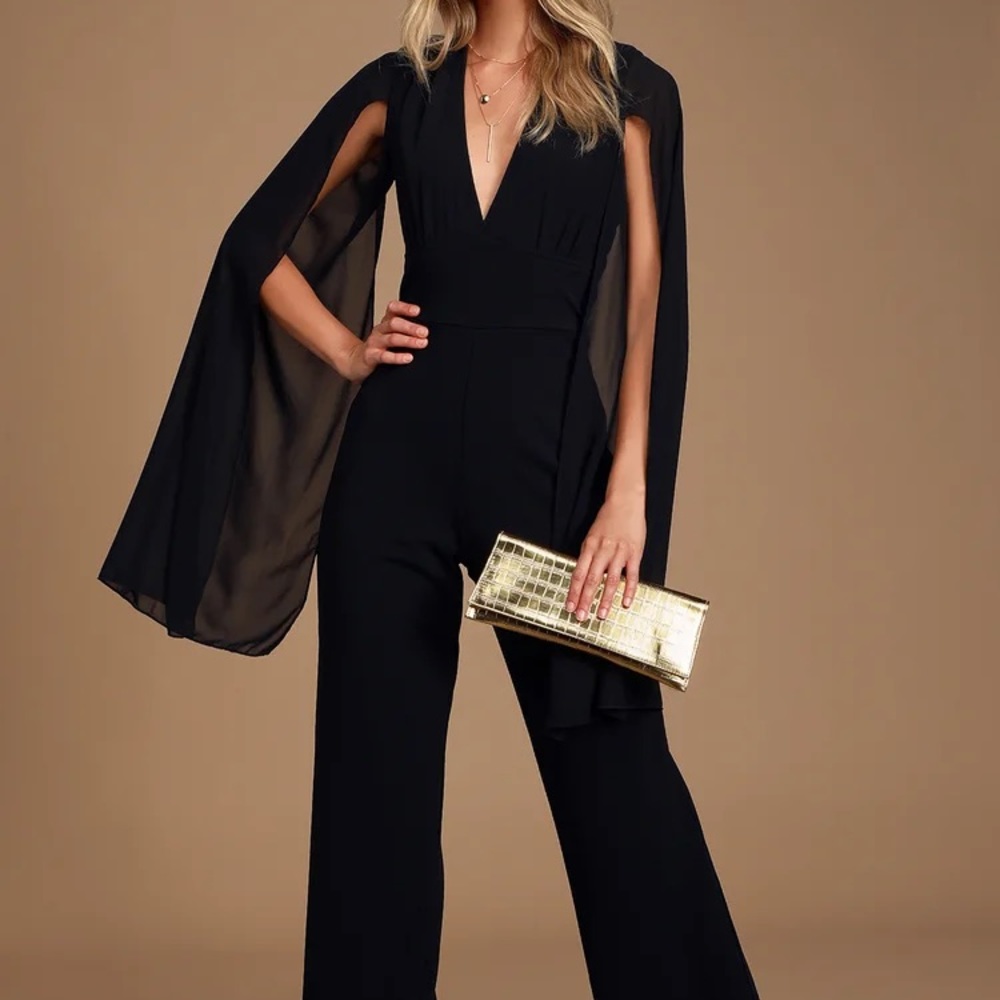 Cape Sleeve jumpsuit